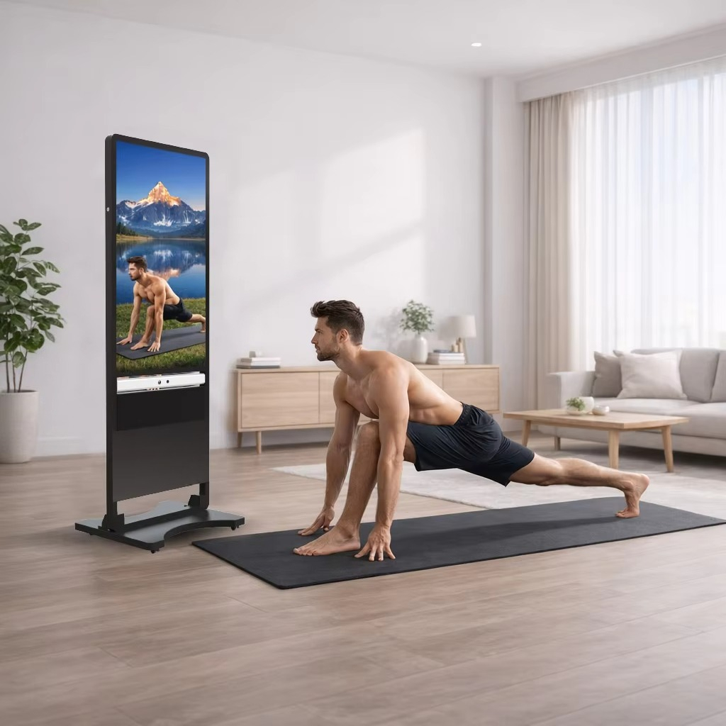 Yoga Fitness Hotel - 43-calowe lustro fitness Full HD Smart