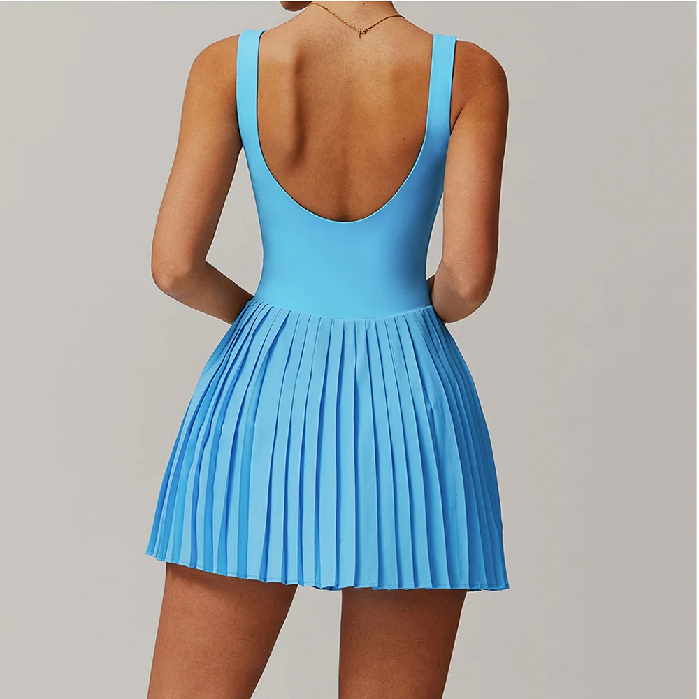 Yoga Fitness Dress - Zestaw do jogi, sukienka tenisowa bez