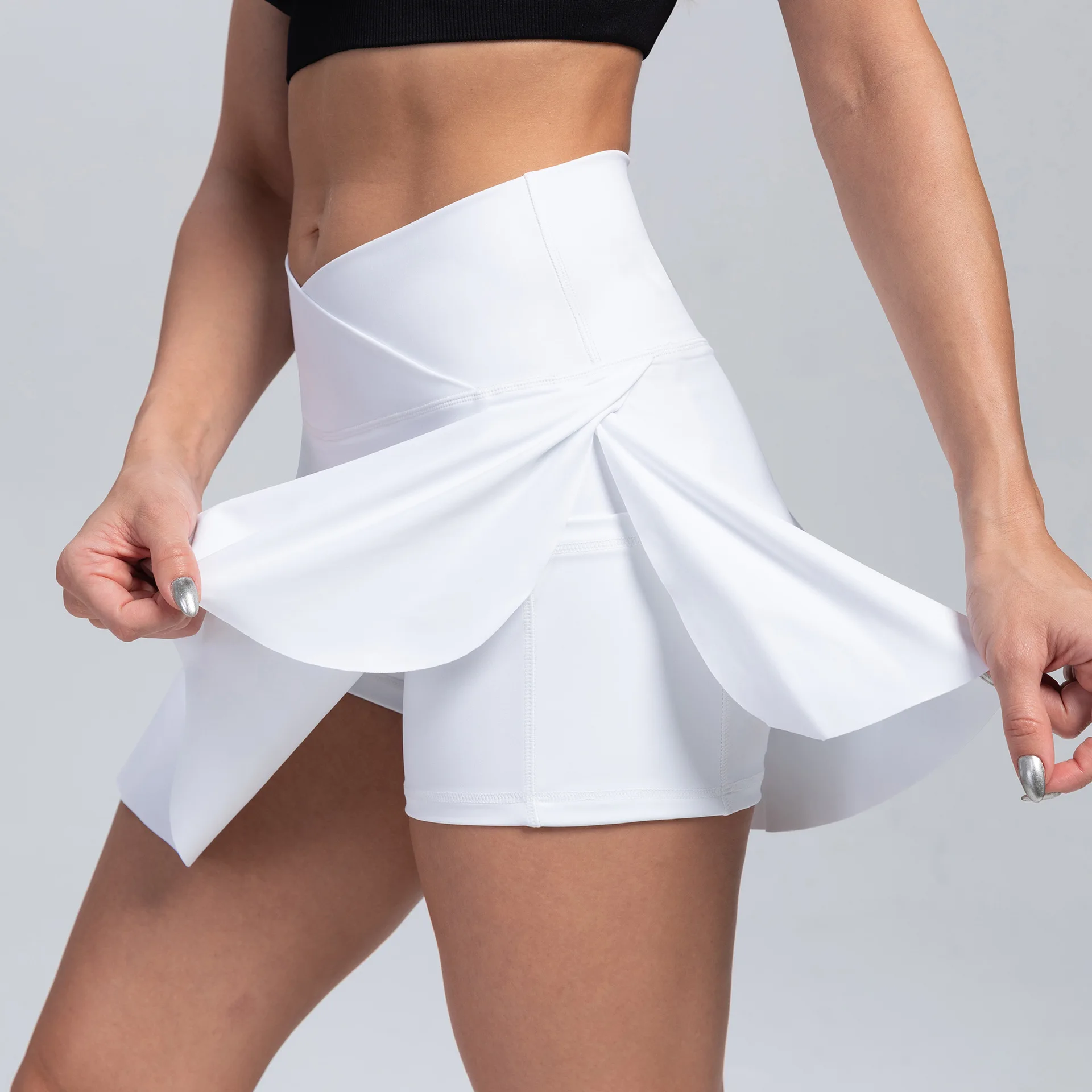 Odzież tenisowa damska, spódni – Yoga Fitness Dress recenzja i cena