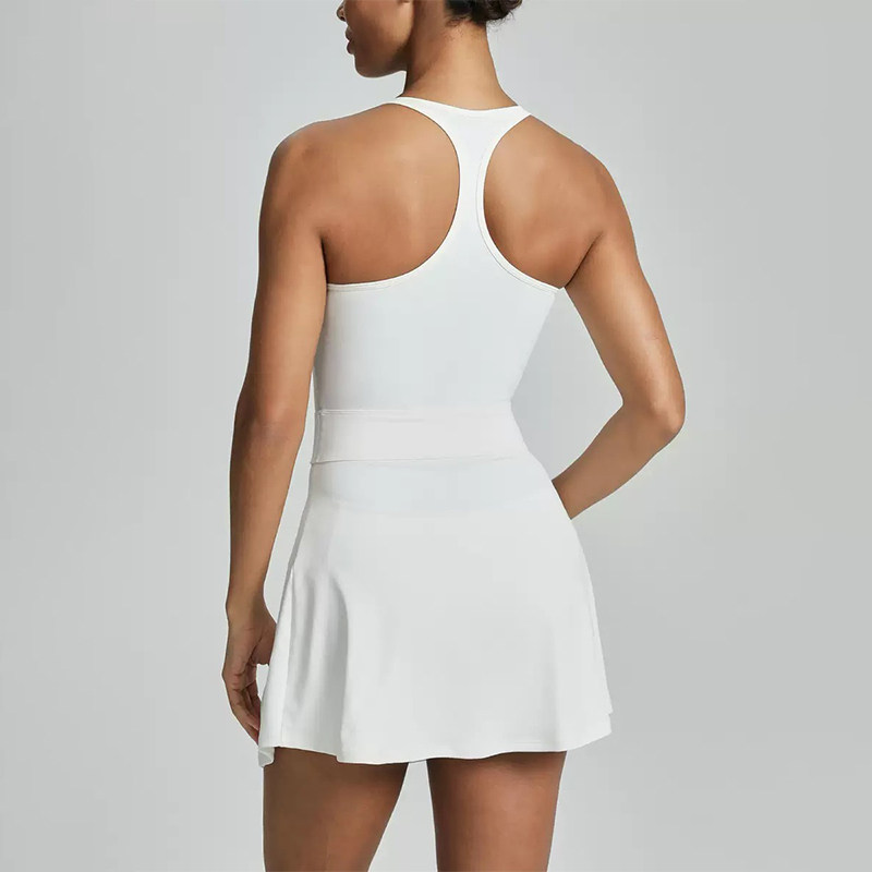 Kontrastowa spódnica sportowa  – Yoga Fitness Dress recenzja i cena