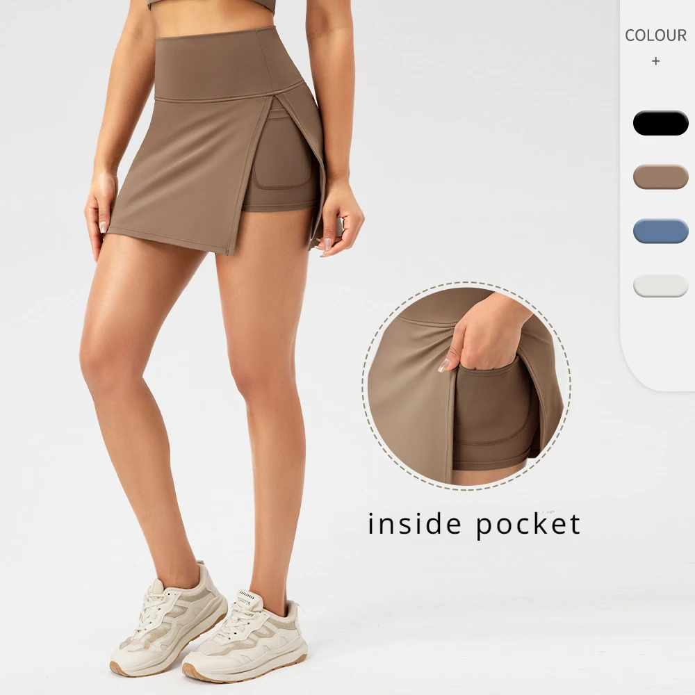 2 w 1 szybkoschnący spódnica d – Yoga Fitness Dress recenzja i cena